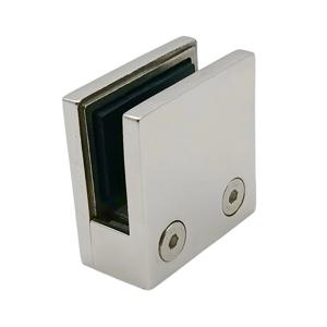 316 스테인리스 스틸 8-12mm 유리 클램프 계단 유리 난간 사각 유리 브래킷 샤워 계단 난간 발코니용 고하중 브래킷