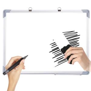 자석 화이트보드 30x40cm 벽걸이 플래너 드라이 이레이즈 보드 사무실 가정 학교 일정표 식단 계획 메모 캘린더