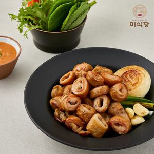 미식당 참나무 초벌 막창 730g 365g X 2팩(소스 포함), 캠핑 요리 캠핑음식 대구 막창