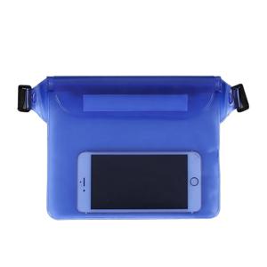 대형 PVC 방수폰 파우치 크로스바디 허리 가방 터치스크린 방수 드라이백 (수영, 래프팅, 아웃도어용)