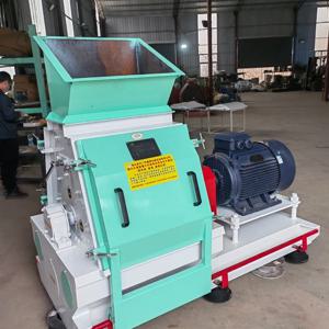 (해상 운송용 맞춤형) 대형 물방울형 옥수수 껍질 분쇄기, 해머형 나무 조각 및 벼 껍질 분쇄기, 돼지 사료용 미세 분쇄기
