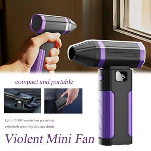 X8 브러시리스 터보 제트 팬 블로워 150000RPM 휴대용 전기 에어 블로워 6000mAh 고속 미니 강력 블로워 먼지 제거기 2026