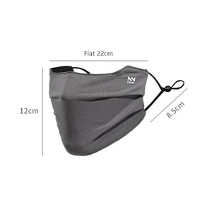 남성용 새로운 자외선 차단 페이스 마스크 재사용 가능한 통기성 UV 페이스 쉴드 솔리드 컬러 워셔블 페이스 마스크 여름 사이클링 페이스 마스크