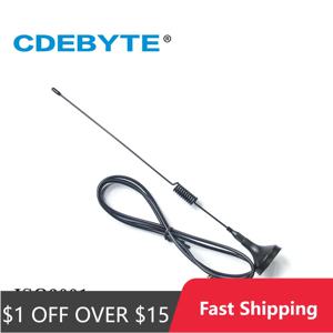 CDEBYE TX868-XPL-100 와이파이 안테나, 고이득 무지향성 SMA 인터페이스 마그네틱 베이스, 1m 피더 공중 안테나, 868MHz 3.5dBi