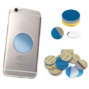 원형 철판 붙이는 판 자석 [사각 얇은 홀더 스티커 네모 동전 미니 접착식 납작 테이프]