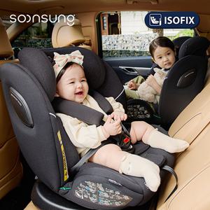 순성 아크 올인원 아이사이즈 회전형 카시트 ISOFIX / 선쉐이드+보호매트