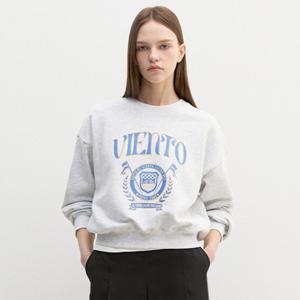 [정가 68,000원]레터링 자수 맨투맨 AWJTSP11040