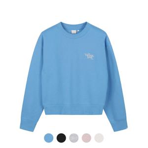 [프로젝트엠] 여성 PRJCT 라운드넥 크롭 플리스 맨투맨_EYD4TR2877