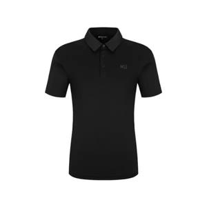 밀레 남성 냉감 트리코트 소재 빅토르 반팔 카라T 블랙