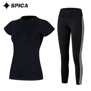 스피카 요가복세트 티셔츠 요가레깅스 SPA529506