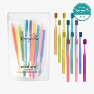 코랄리프 양면미세모 칫솔 12개입