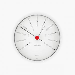 아르네 야콥센 arne_jacobsen_clocks AJ Bankers Wall Clock Thermometer ( Ø 12cm/온도계)