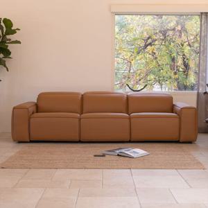 소파연구소 쏘랩 4인용 트로이 가죽 리클라이너