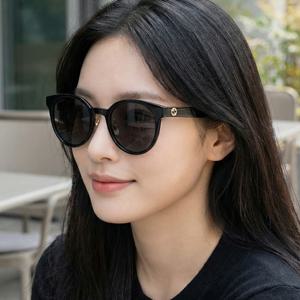선글라스 GG1339SK 001 라운드 뿔테 오버사이즈 원형 명품 아시안핏