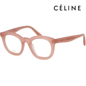 안경테 CL5004IN 074 핑크 투명 명품 사각 뿔테