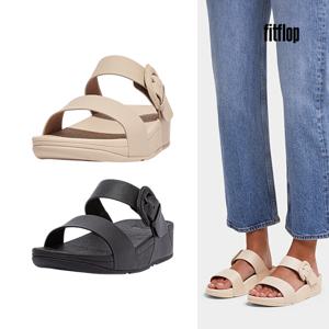 [바로도착] 루루 커버드-버클 레더 여성 슬라이드 2종 택