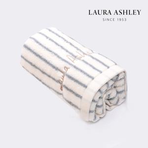 로라에슐리 뉴클래식 스트라이프 60수 타월 1P ( 블루 / 브라운 )