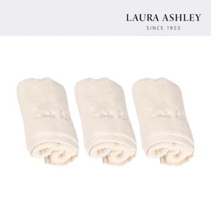 로라에슐리 솔리드 60수 타월 3P ( 아이보리 / 핑크 / 블루 )