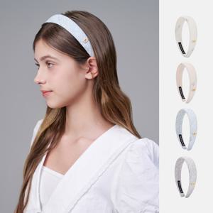 린넨 로고 자카드 머리띠 앤더슨 (4 colors)