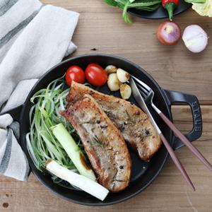 잡내없이 깔끔한 암돼지  삼겹살 두툼한 구이 2cm 스테이크삼겹  500g x 1팩 숯불용