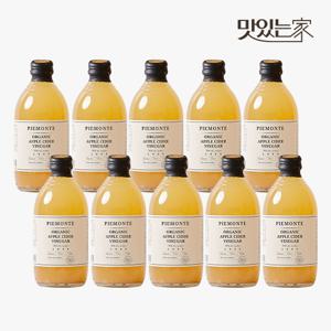 피에몬테 이탈리아 유기농 애사비 500ml 10병 애사비 애플사이다비니거 비네거 사과식초