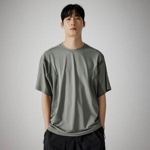 제로그램시원한 넥스트스킨AIR-MESH 배색반팔티셔츠1+1SSM25040