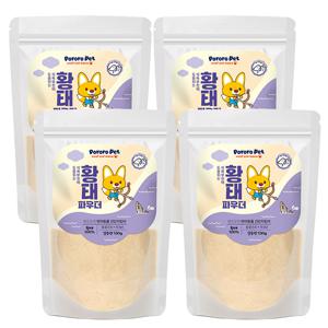 펫 동결건조 황태파우더 130g x4개 캣독겸용