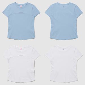 르꼬끄 여성 애슬레저 슬림핏 듀얼플렉스 반팔 QQ322ORS82