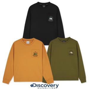 디스커버리키즈DKRL12054키즈 포켓 그래픽 긴팔티셔츠