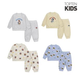 MKF1IP3301  공용 유아 버비 더블니트 셋업