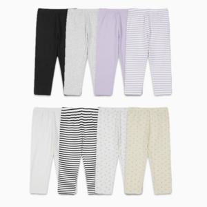 MKE5PT2903 여아 에센셜 코튼스판 7부레깅스