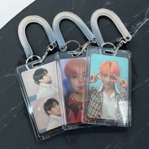 포토카드홀더 출입카드홀더 스프링키링 티켓홀더 티켓홀더 포카홀더 카드홀더 스프링키링