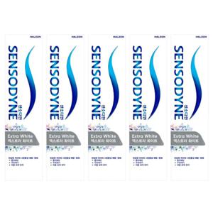 엑스트라 화이트 치약 120g x 5개 화이트닝 민감성 코스트코 치약