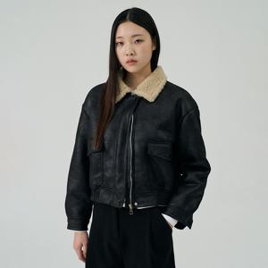 포켓 인조 무스탕 점퍼_CD5WM461