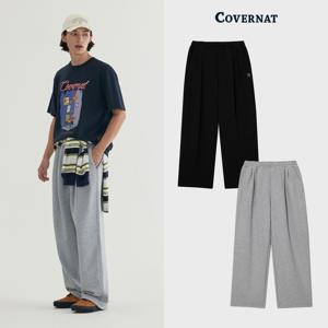 [택가: 89,000원] C 로고 와이드 스웻 팬츠 (2Color) CO2503PT03