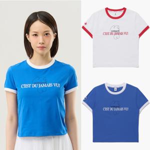 르꼬끄 [택가 59000원]여성 링거 반팔티 QQ122TRS31_IJS2