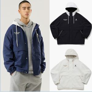 르꼬끄 [정상가 189000원] 공용 듀스 후드 리버시블 자켓 QQ123LJK19_IJS2