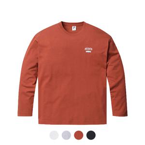 남성 코튼 그래픽 긴팔티 _PHE3TR1100