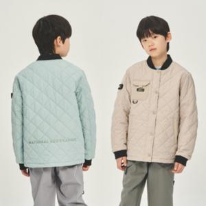 [내셔널지오그래픽키즈이월] K231UPD010- 퀼팅 패딩 점퍼