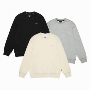 [내셔널지오그래픽키즈] K265USW010__ 26에센셜 스몰로고 맨투맨 긴팔 티셔츠