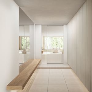 슬림슬라이딩 유리고시형 중문 (실버/골드) (유리6종)