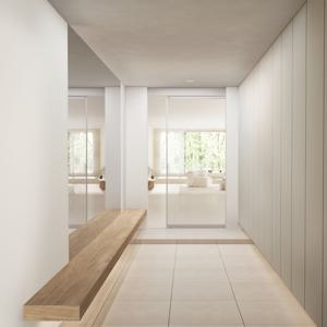 자동-슬림슬라이딩 오픈형 중문 (실버/골드) (유리6종)