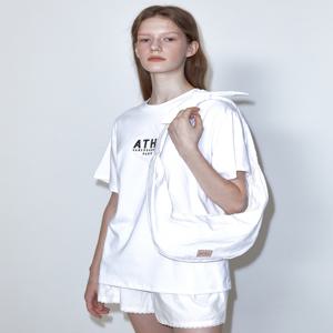 아떼 바네사브루노 액세사리 AABA4F995WT [RUBAN(르봉)] 화이트 웨더백+ 티셔츠 SET