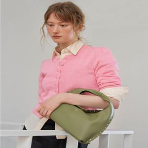 아떼 바네사브루노 액세사리 [[26SS]] AABA6E451E1 [MARON SOFT] 올리브 스터드 마롱소프트 토트백