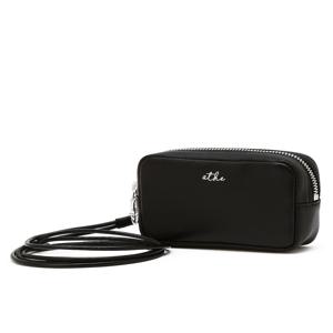 아떼 바네사브루노 액세사리 [[26SS]] AAHO6E587BK [DEUX] 블랙 램스킨 지퍼돌이 카드지갑