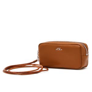 아떼 바네사브루노 액세사리 [[26SS]] AAHO6E587W2 [DEUX] 브라운 램스킨 지퍼돌이 카드지갑