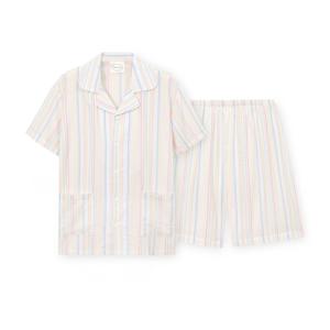 [롯데백화점]남성 H113 파스텔틴트 반소매 파자마 세트 OR26MMBEH113