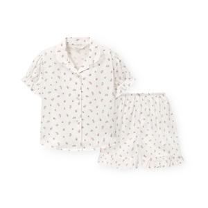 [롯데백화점]여아동 H001 로젤 반소매 파자마 세트 OR26MGBEH001