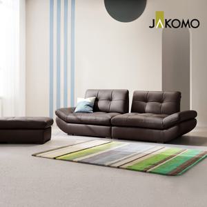 버블리 스윙 3.5인 기능성 천연면피 소가죽 소파+스툴