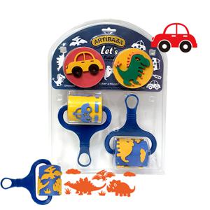 스탬프롤러찍기 공룡/자동차